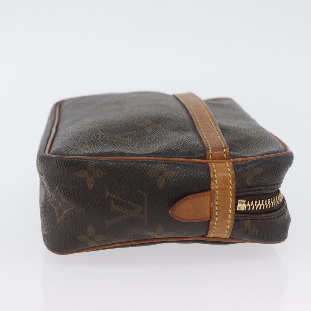 LOUIS VUITTON Monogram Compiegne 23 Clutch Bag M51847 LV Auth BSZ123