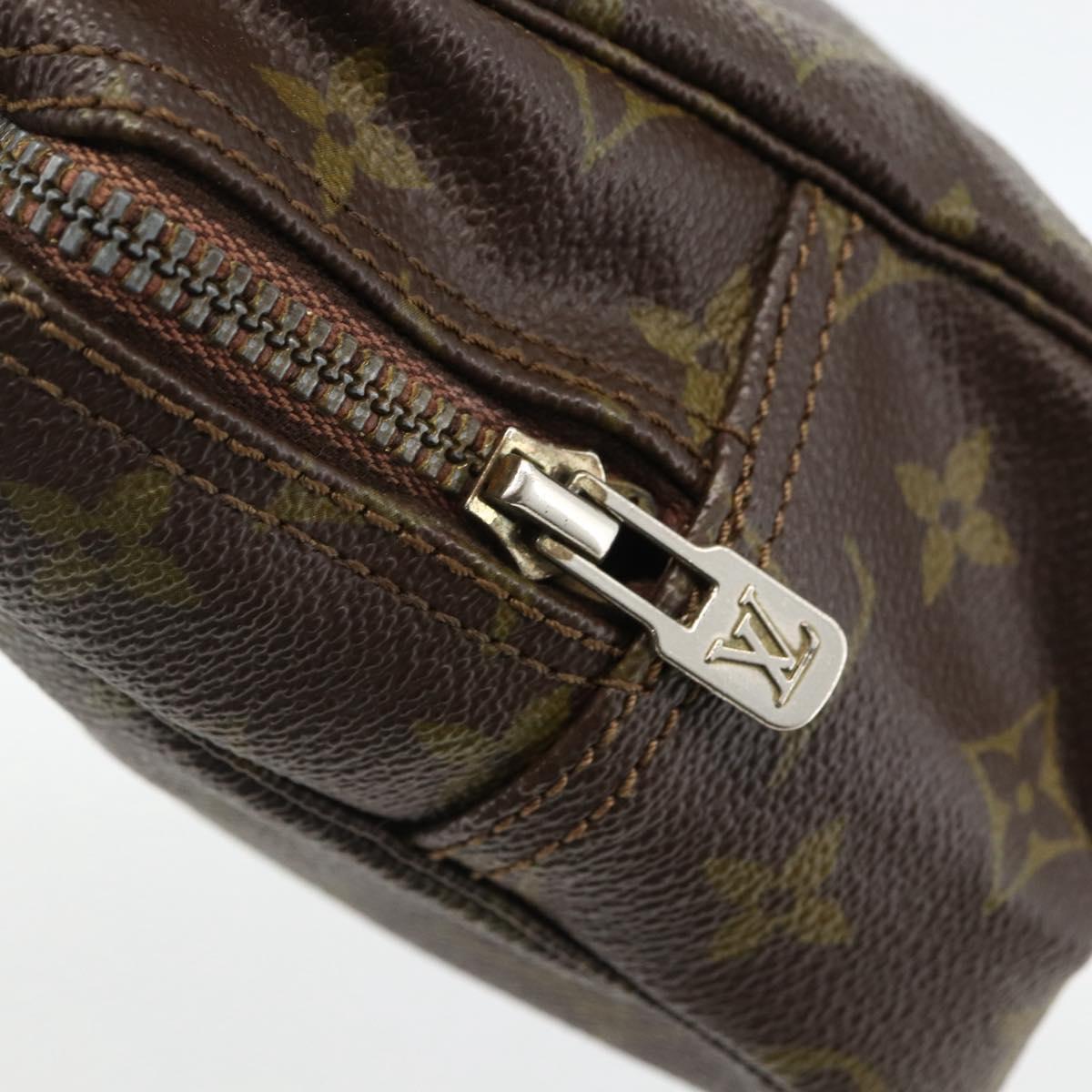 LOUIS VUITTON Monogram Trousse Toilette 28 Clutch Bag M47522 LV Auth BSZ125