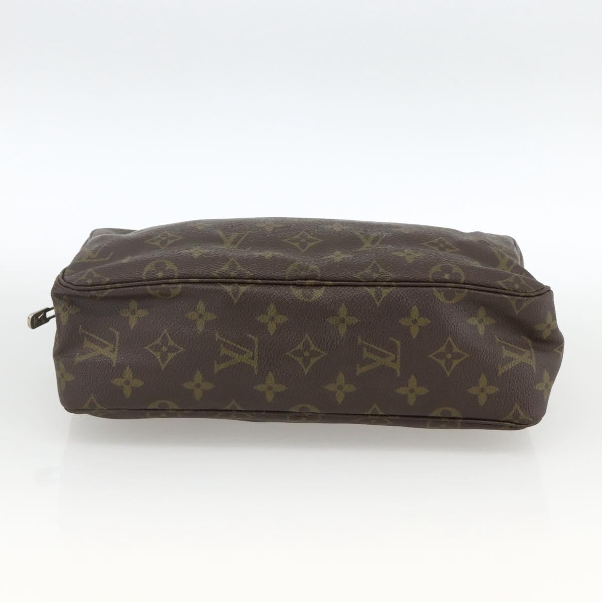 LOUIS VUITTON Monogram Trousse Toilette 28 Clutch Bag M47522 LV Auth BSZ125