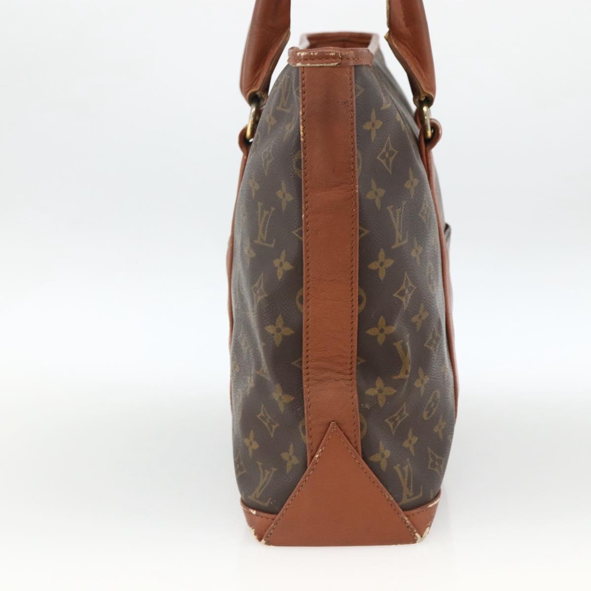 LOUIS VUITTON Monogram Sac Weekend PM Hand Bag M42425 LV Auth BSZ137