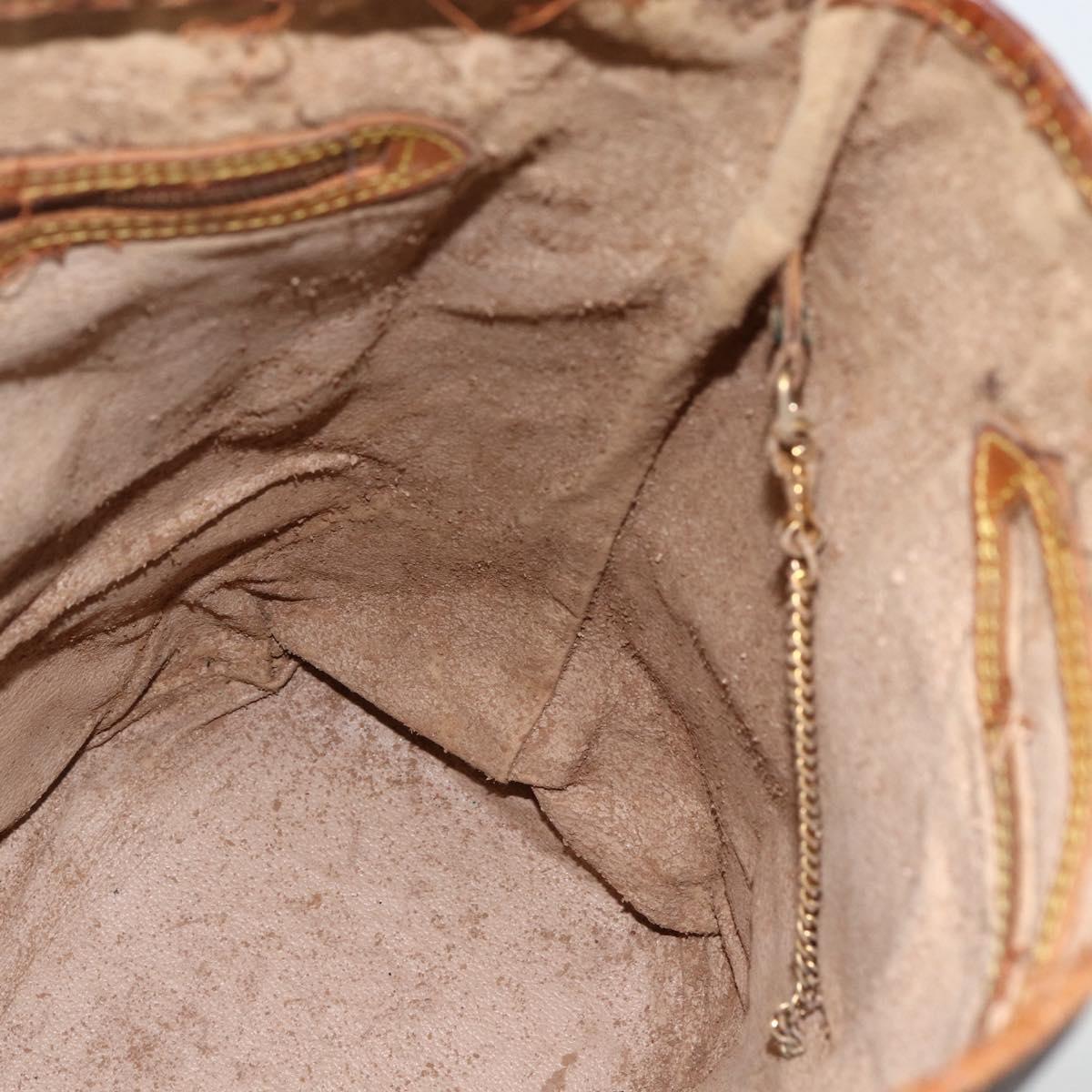 LOUIS VUITTON Monogram Bucket GM Shoulder Bag M42236 LV Auth BSZ152