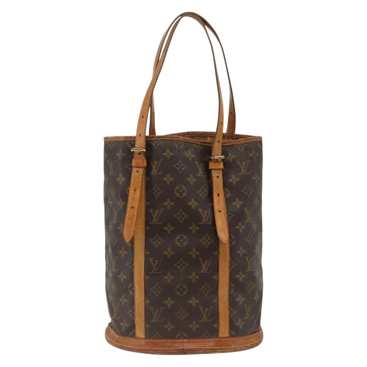 LOUIS VUITTON Monogram Bucket GM Shoulder Bag M42236 LV Auth BSZ152