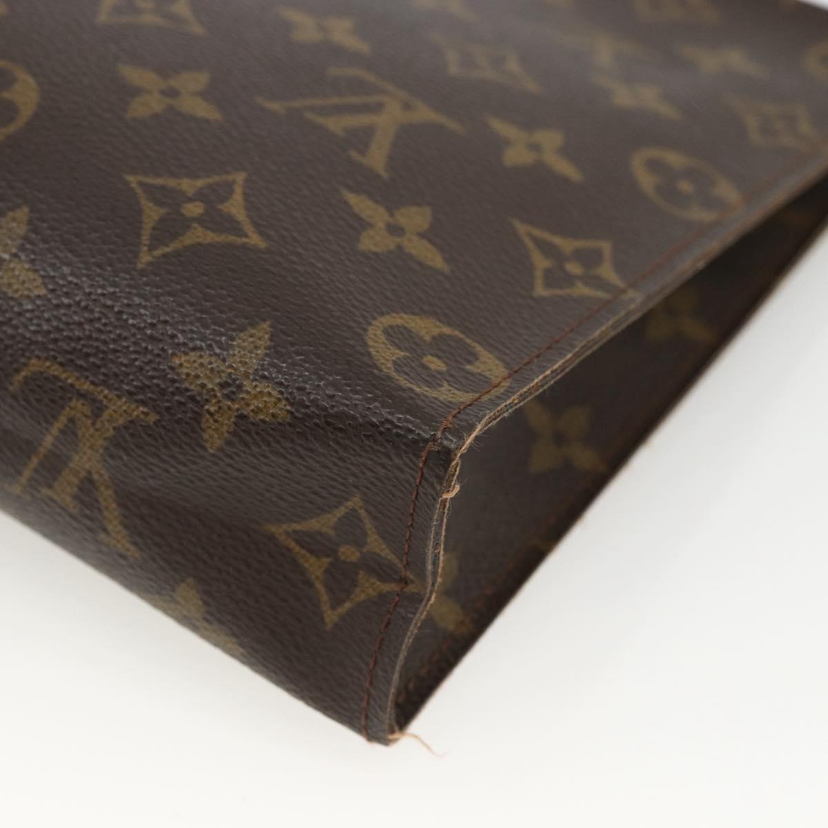 LOUIS VUITTON Monogram Poche Toilette 26 Pouch M47542 LV Auth BSZ158