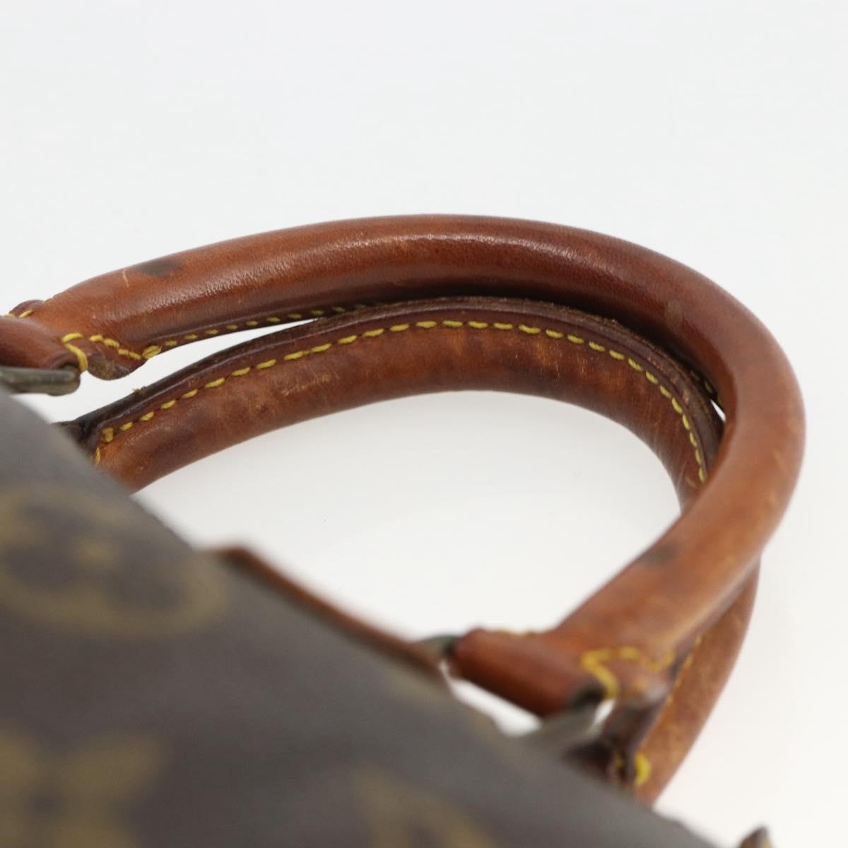 LOUIS VUITTON Monogram Mini Speedy Hand Bag M41534 LV Auth BSZ161