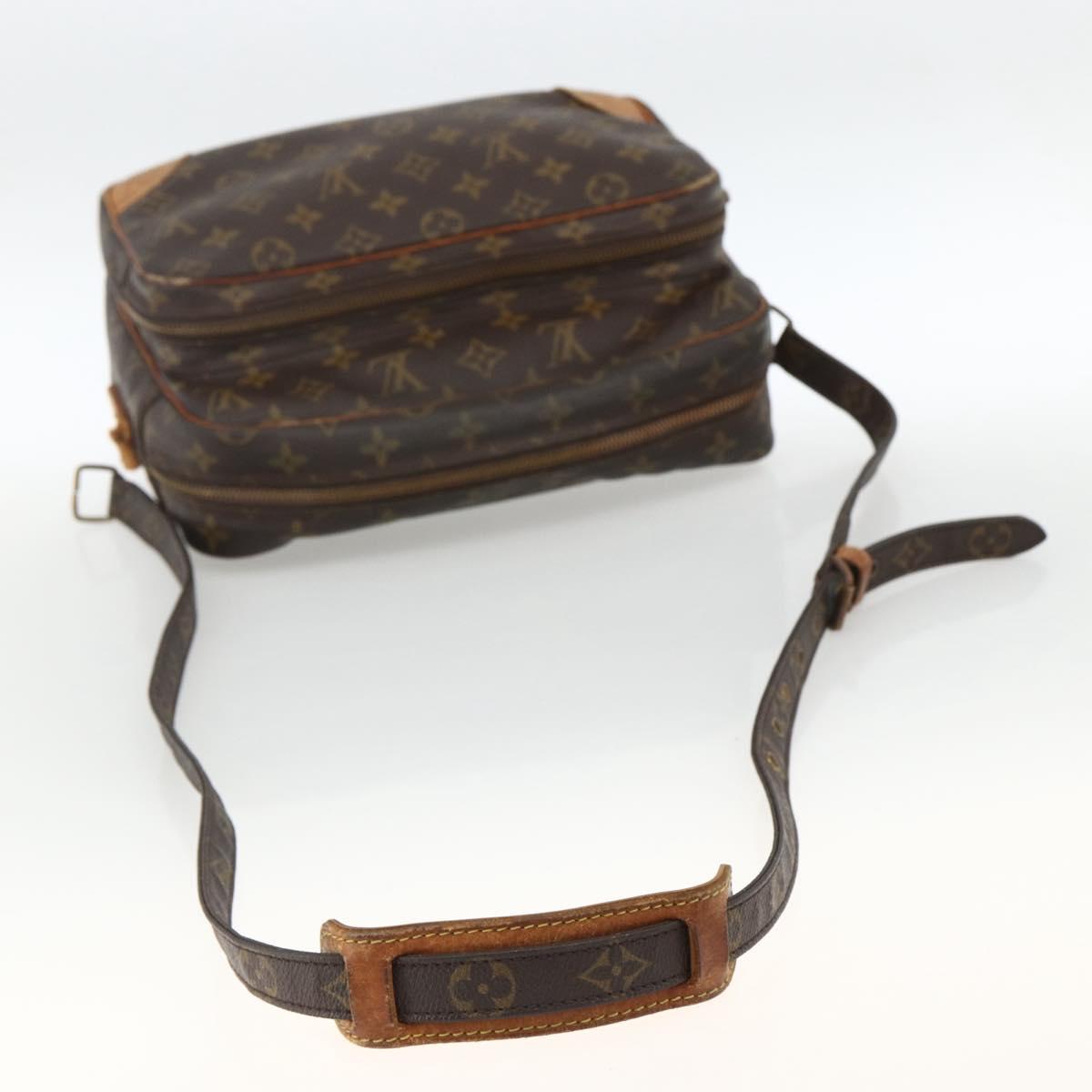 LOUIS VUITTON Monogram Nile Shoulder Bag M45244 LV Auth BSZ173