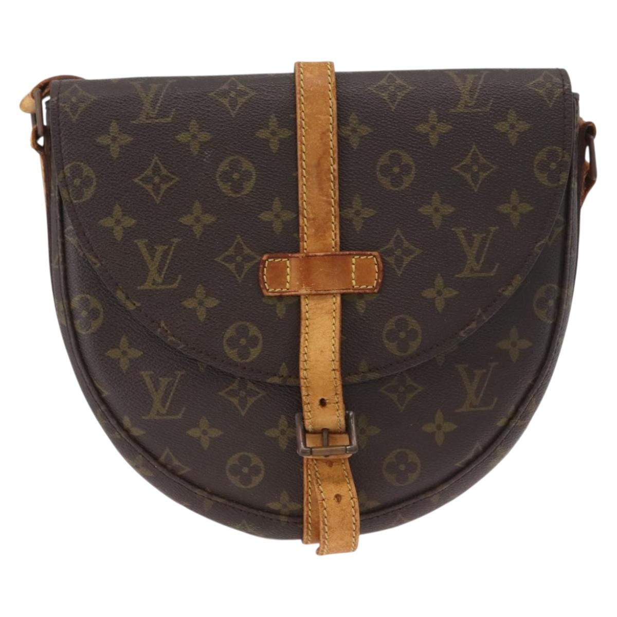 LOUIS VUITTON Monogram Chantilly GM Shoulder Bag M51232 LV Auth BSZ203