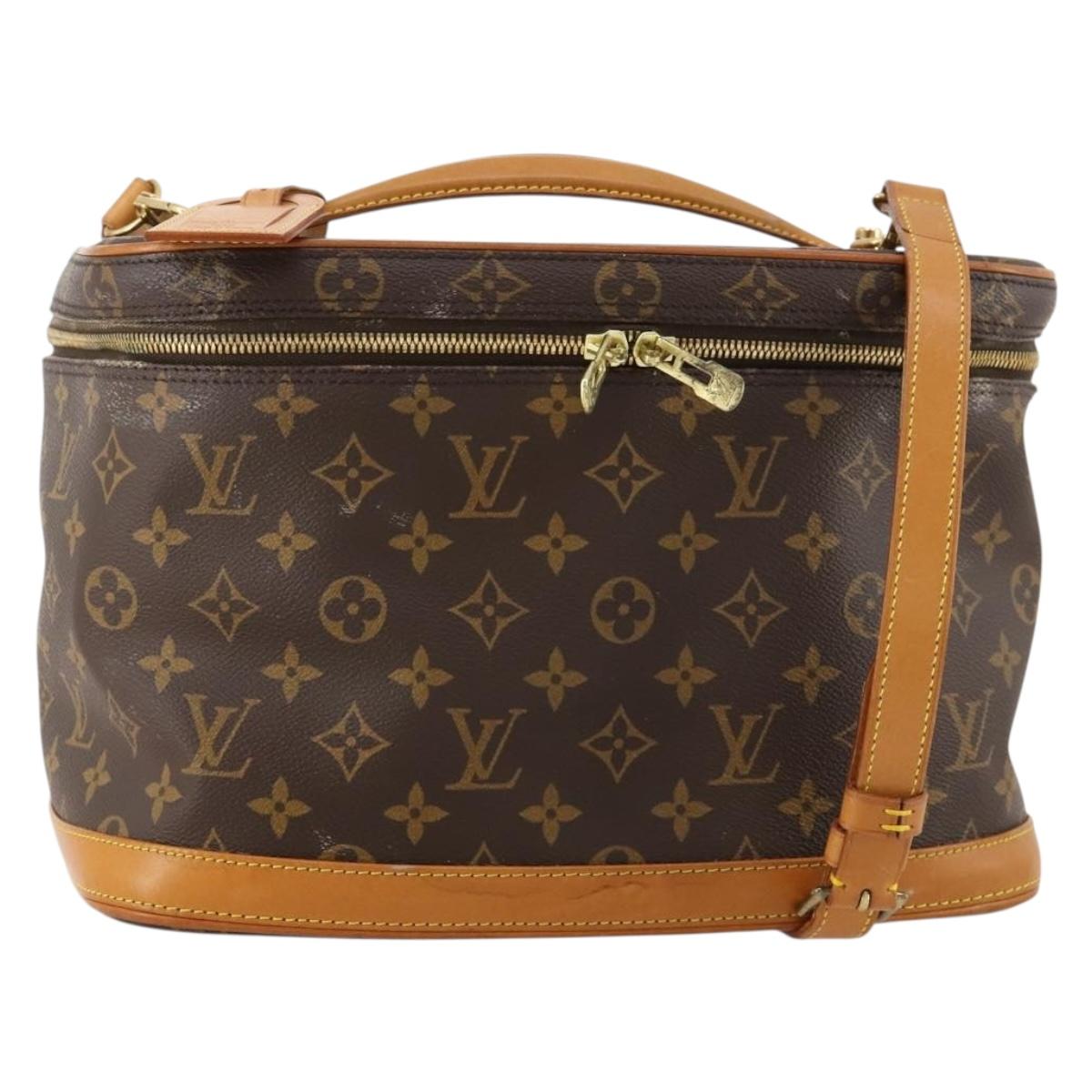 LOUIS VUITTON Monogram Nice Hand Bag M47280 LV Auth BSZ206