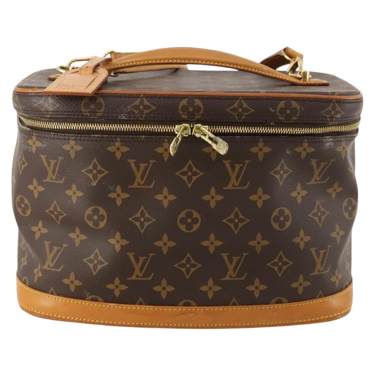 LOUIS VUITTON Monogram Nice Hand Bag M47280 LV Auth BSZ206
