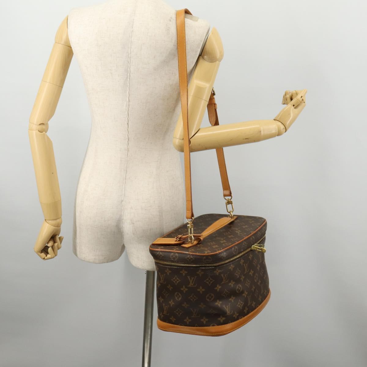 LOUIS VUITTON Monogram Nice Hand Bag M47280 LV Auth BSZ206