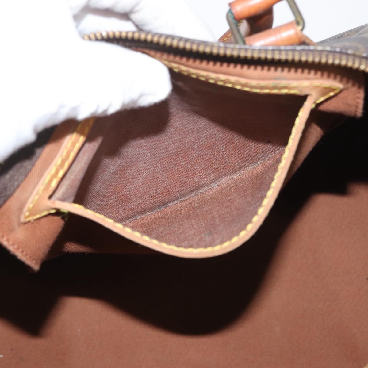 LOUIS VUITTON Monogram Speedy 35 Hand Bag M41524 LV Auth BSZ222