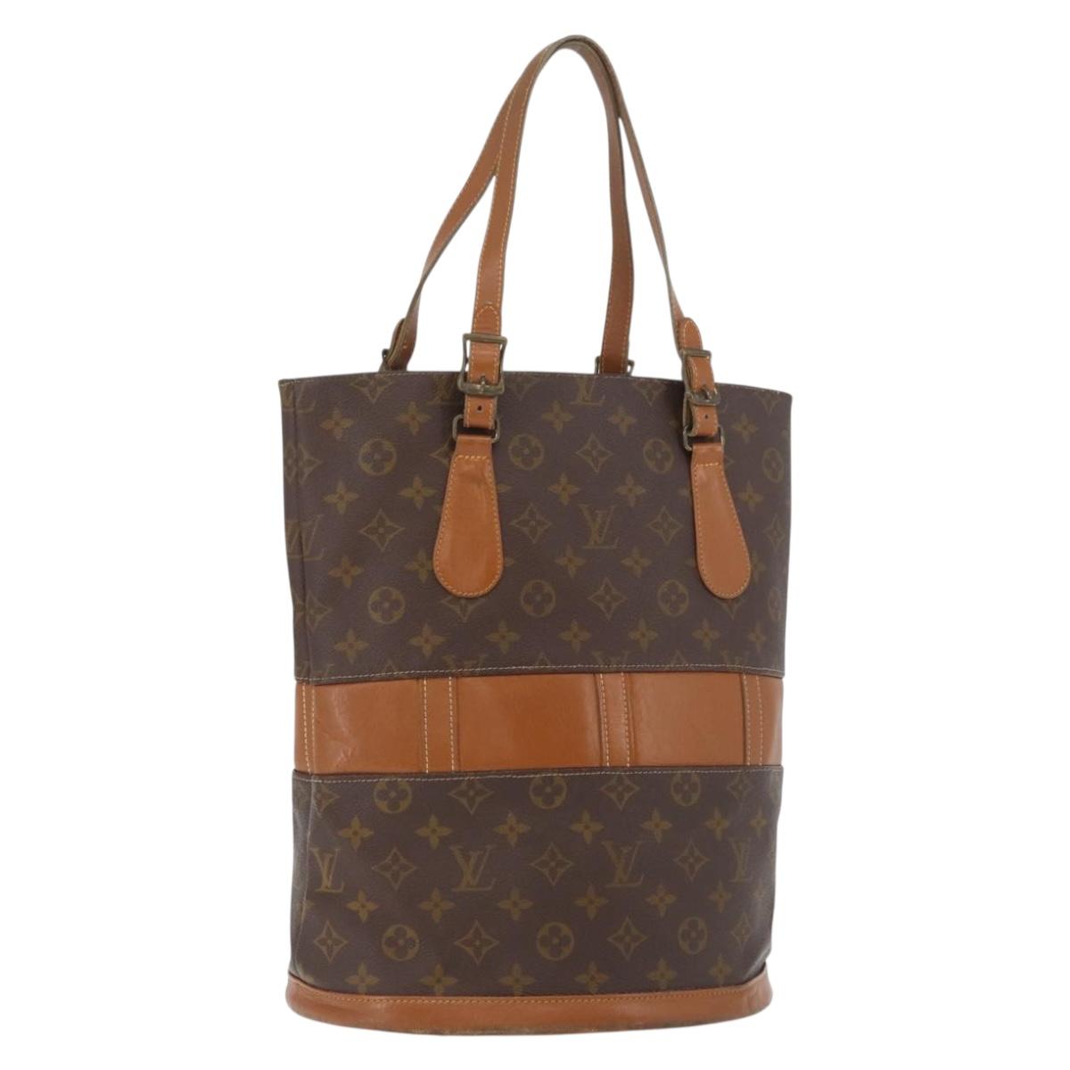 LOUIS VUITTON Monogram Bucket GM Shoulder Bag USA limited T42236 LV Auth BSZ231