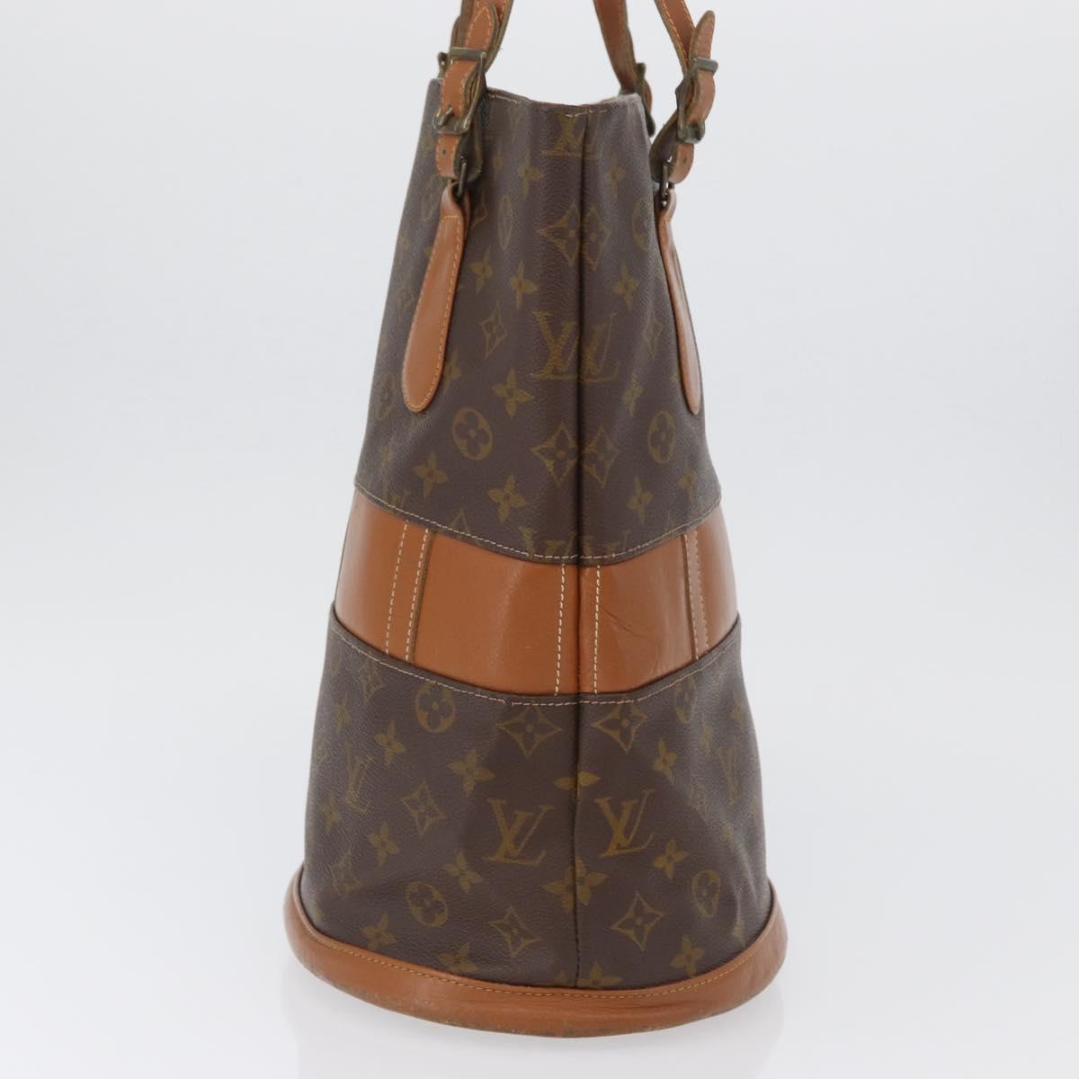 LOUIS VUITTON Monogram Bucket GM Shoulder Bag USA limited T42236 LV Auth BSZ231