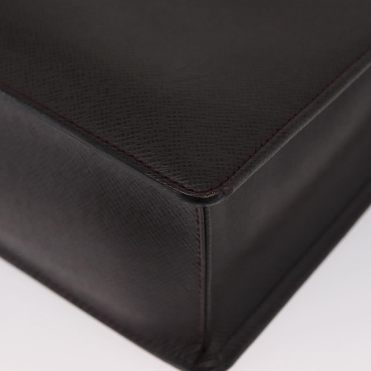 LOUIS VUITTON Taiga Serviette Kazan Business Bag Acajou M30806 LV Auth BSZ234