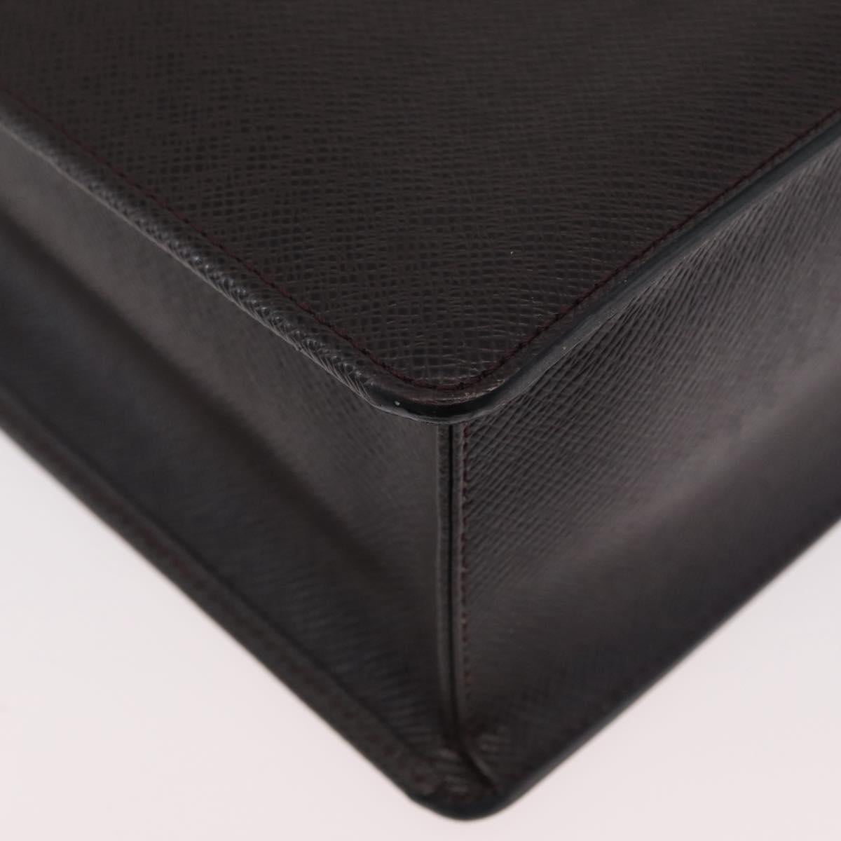 LOUIS VUITTON Taiga Serviette Kazan Business Bag Acajou M30806 LV Auth BSZ234
