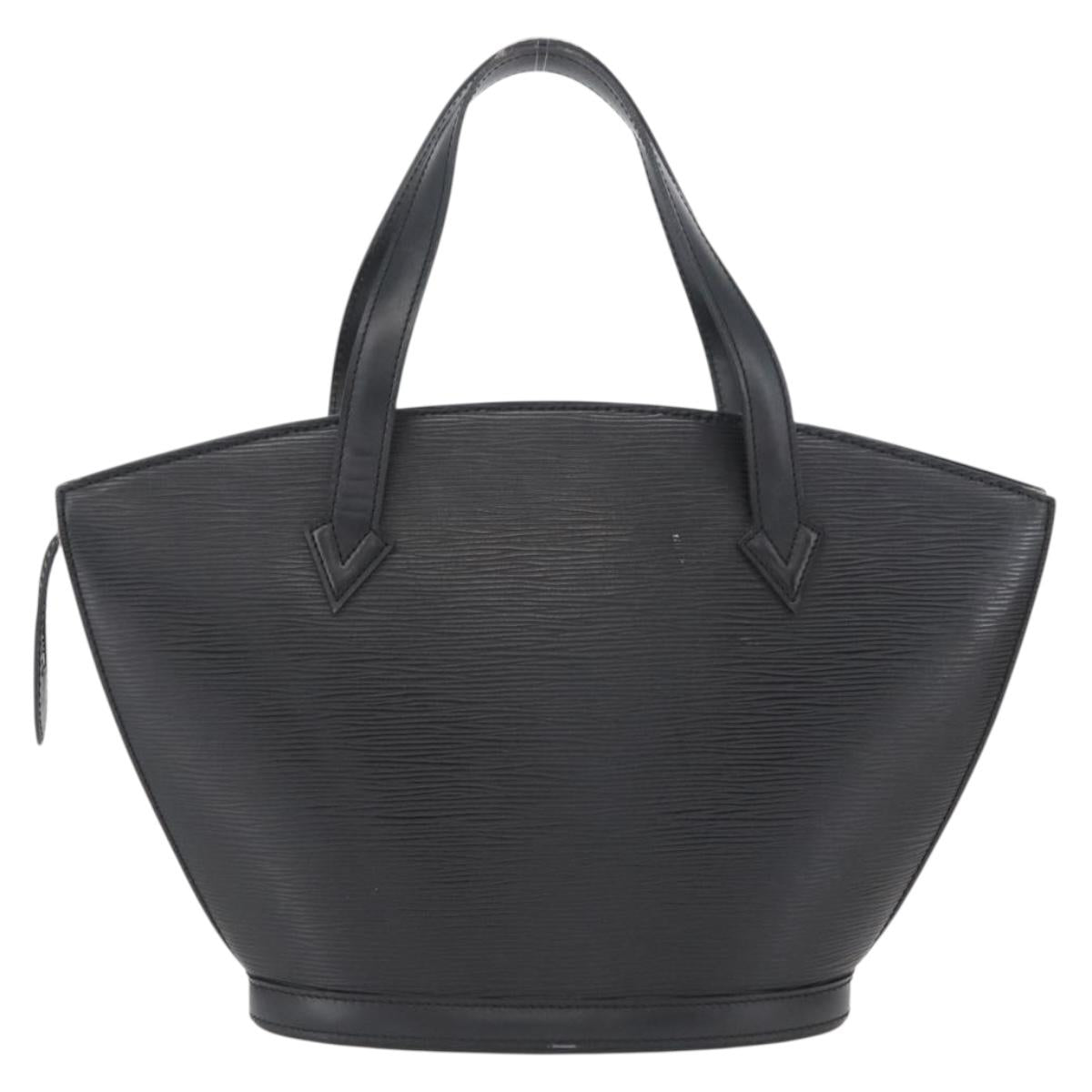 LOUIS VUITTON Epi Saint Jacques Hand Bag Black M52272 LV Auth BSZ235