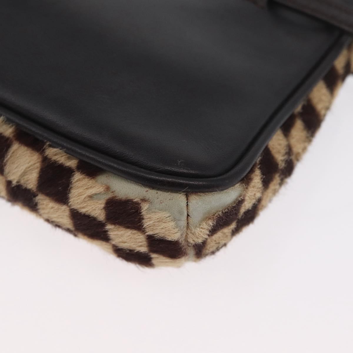 LOUIS VUITTON Damie sovage Gazelle Bag Harako leather Brown M92130 Auth BSZ243