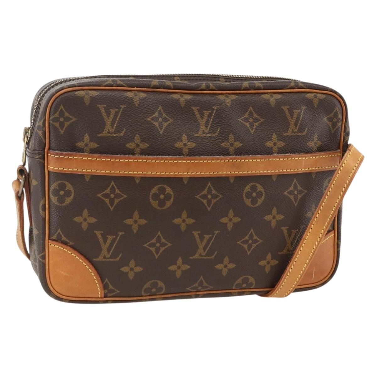 LOUIS VUITTON Monogram Trocadero 27 Shoulder Bag M51274 LV Auth BSZ250