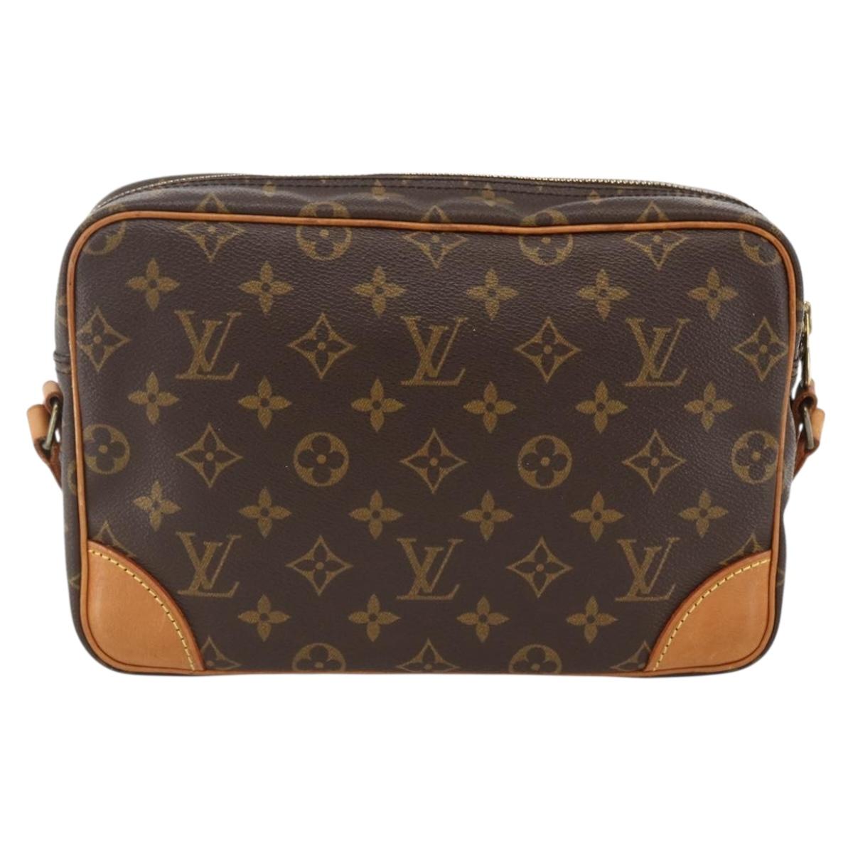 LOUIS VUITTON Monogram Trocadero 27 Shoulder Bag M51274 LV Auth BSZ250