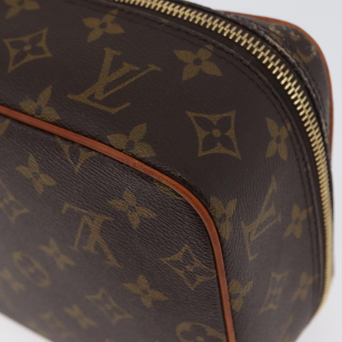 LOUIS VUITTON Monogram Trousse Boite Cosmetic Pouch M47640 LV Auth BSZ251