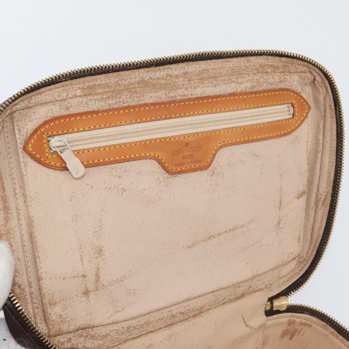 LOUIS VUITTON Monogram Trousse Boite Cosmetic Pouch M47640 LV Auth BSZ251
