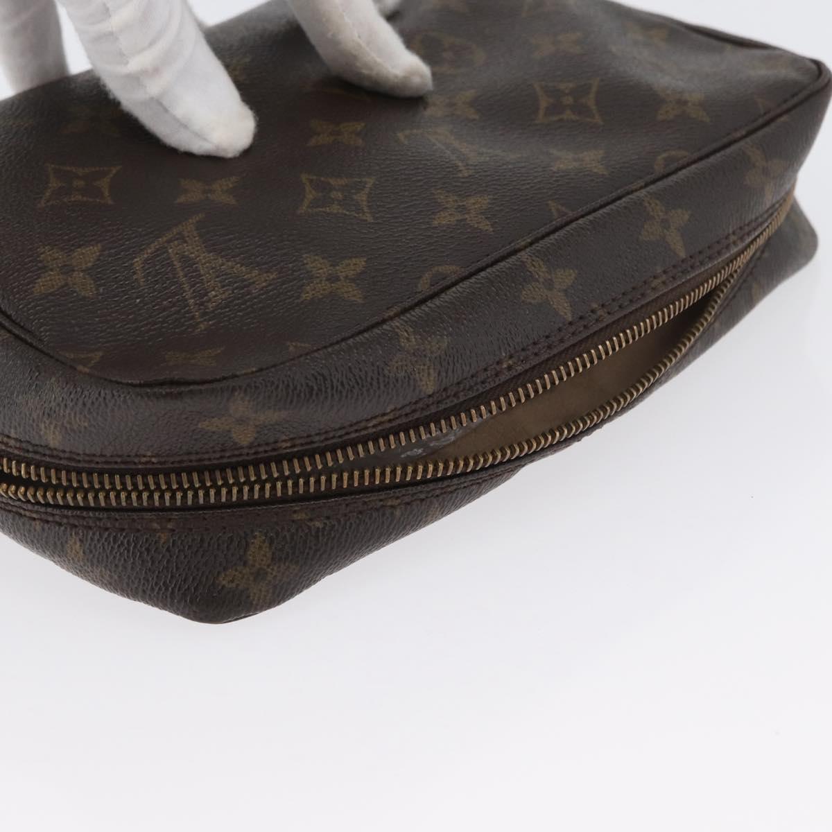 LOUIS VUITTON Monogram Trousse Toilette 23 Clutch Bag M47524 LV Auth BSZ279