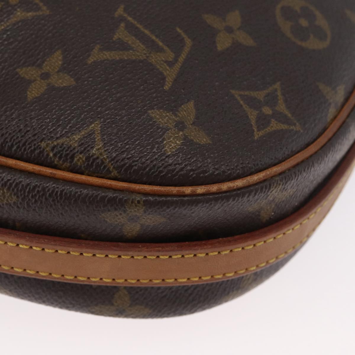 LOUIS VUITTON Monogram Jeune Fille MM Shoulder Bag M51226 LV Auth BSZ295