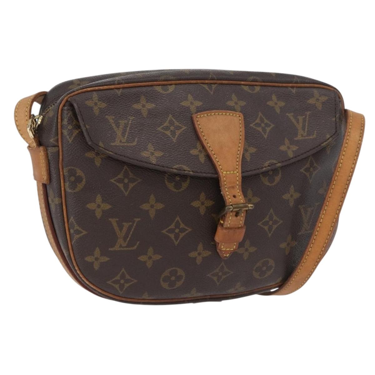 LOUIS VUITTON Monogram Jeune Fille MM Shoulder Bag M51226 LV Auth BSZ295
