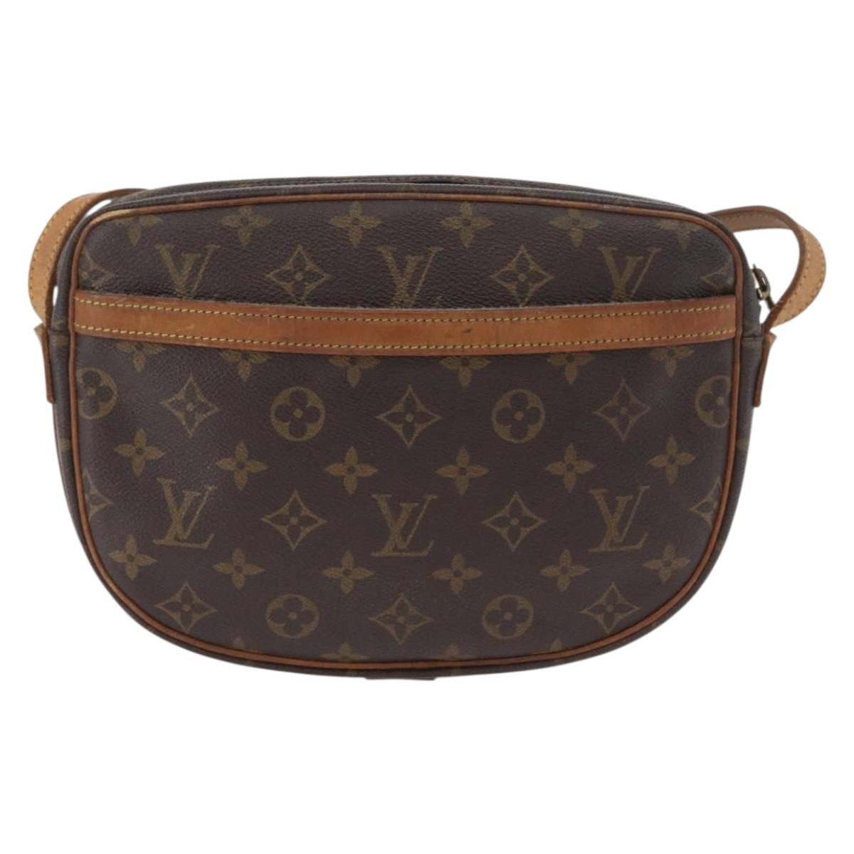 LOUIS VUITTON Monogram Jeune Fille MM Shoulder Bag M51226 LV Auth BSZ295