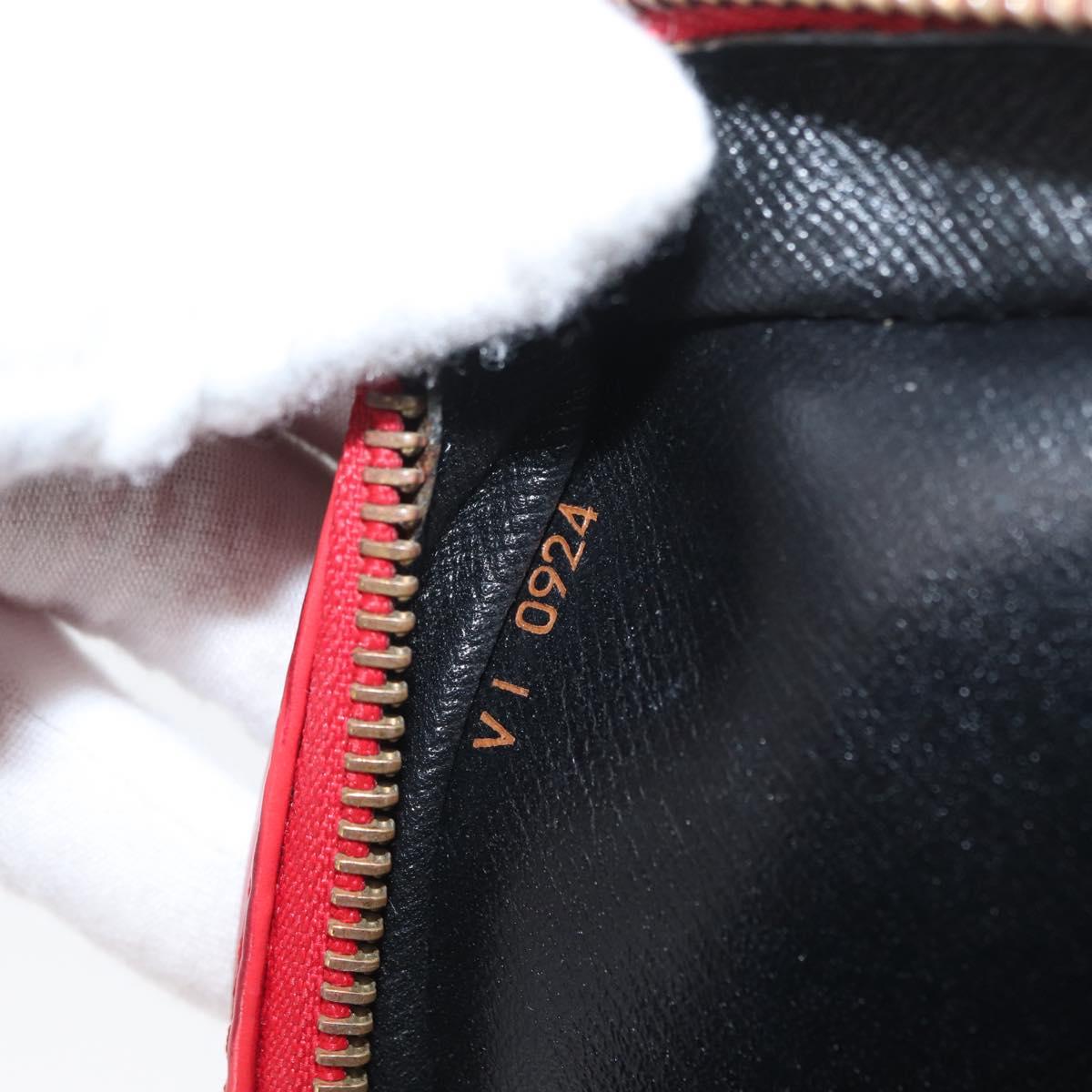 LOUIS VUITTON Epi Porte Documents Voyage Business Bag Red M54477 LV Auth BSZ314
