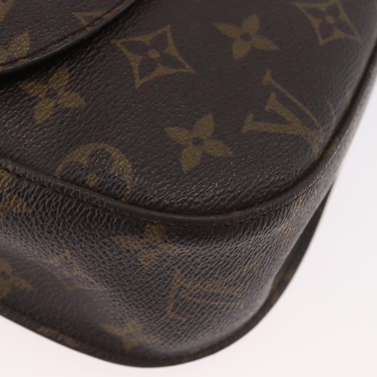LOUIS VUITTON Monogram Saint Cloud GM Shoulder Bag M51242 LV Auth BSZ343