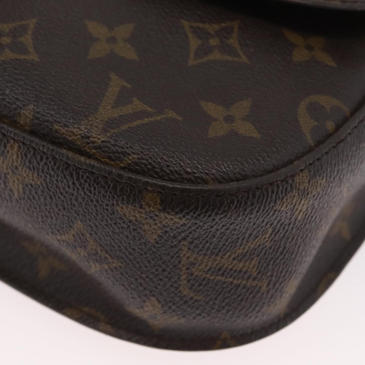 LOUIS VUITTON Monogram Saint Cloud GM Shoulder Bag M51242 LV Auth BSZ343