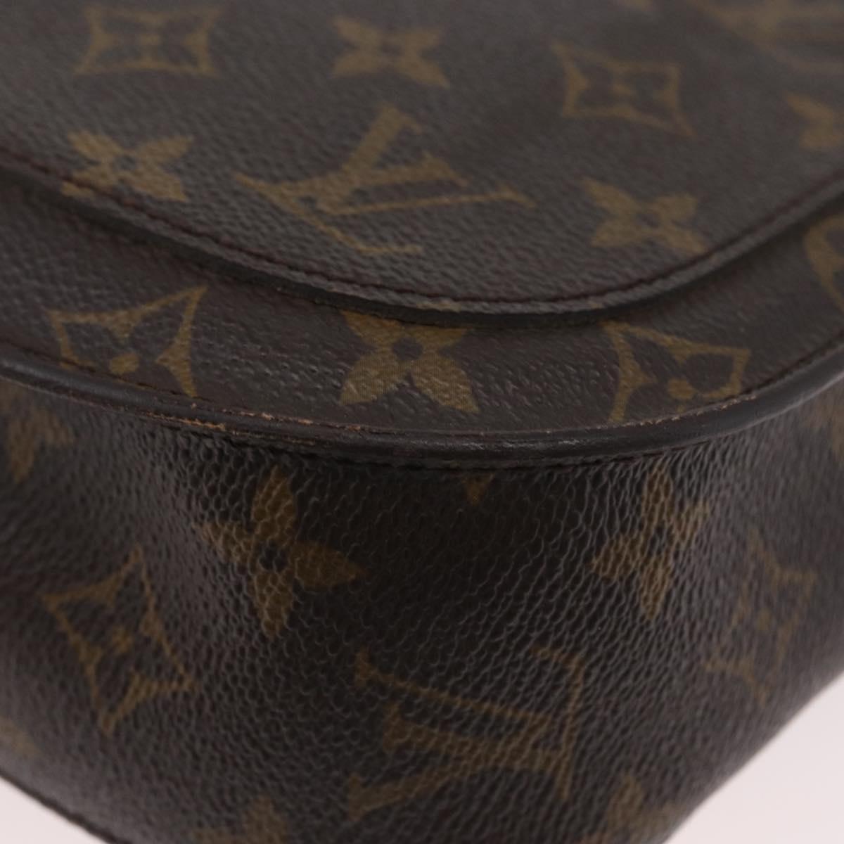 LOUIS VUITTON Monogram Saint Cloud GM Shoulder Bag M51242 LV Auth BSZ343