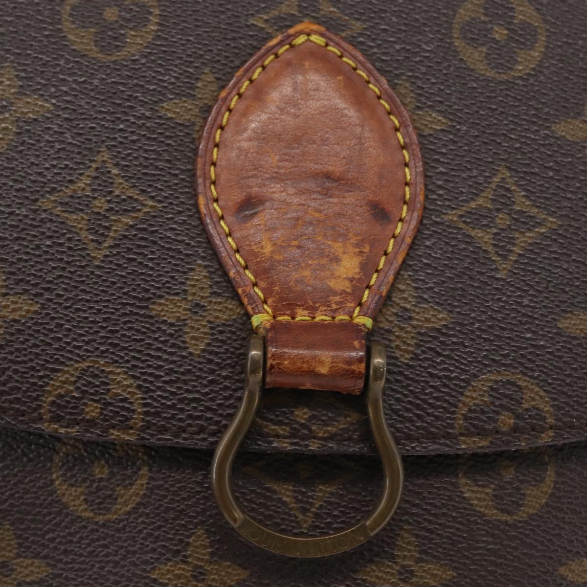 LOUIS VUITTON Monogram Saint Cloud GM Shoulder Bag M51242 LV Auth BSZ343