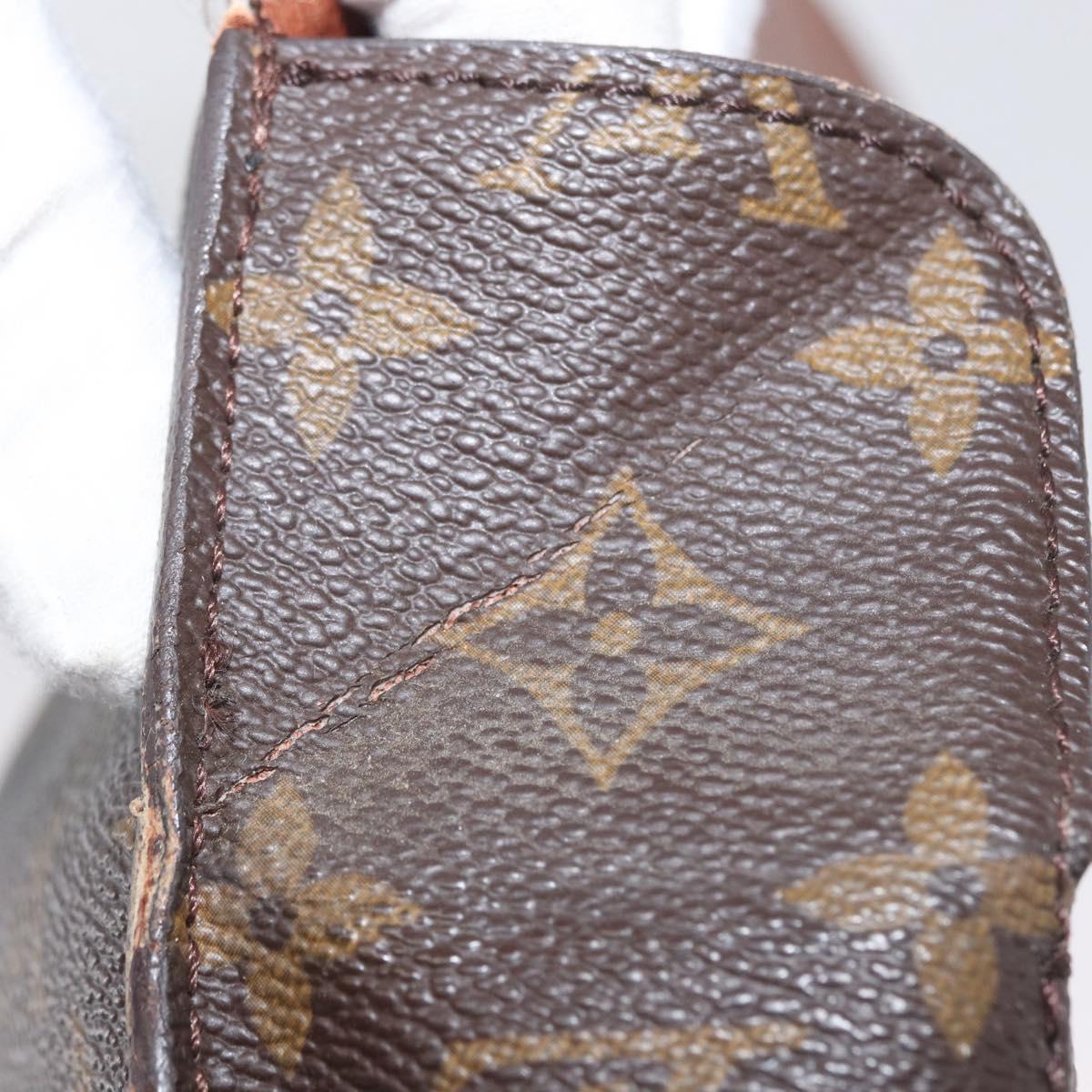 LOUIS VUITTON Monogram Saint Cloud GM Shoulder Bag M51242 LV Auth BSZ343