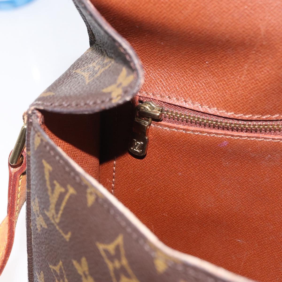 LOUIS VUITTON Monogram Saint Cloud GM Shoulder Bag M51242 LV Auth BSZ343