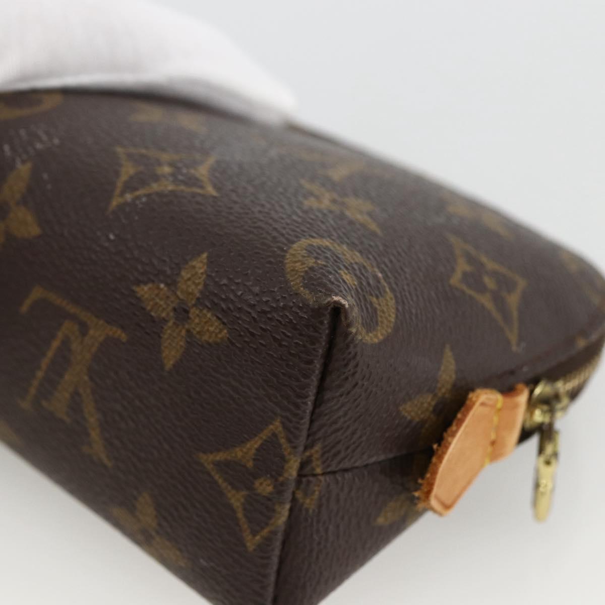 LOUIS VUITTON Monogram Pochette Cosmetic PM Pouch M43998 LV Auth BSZ392