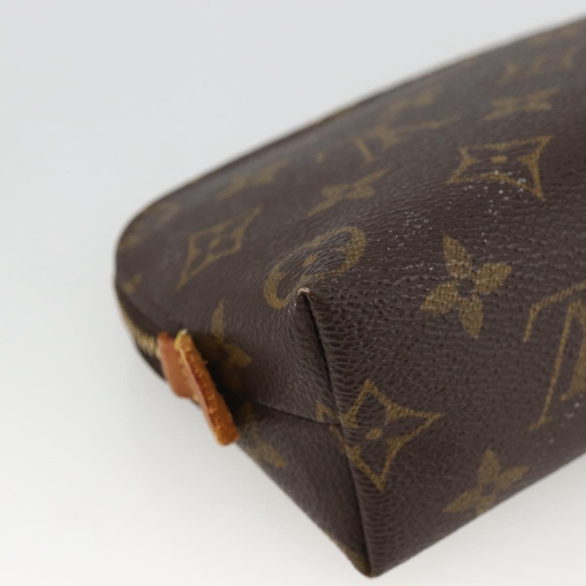LOUIS VUITTON Monogram Pochette Cosmetic PM Pouch M43998 LV Auth BSZ392