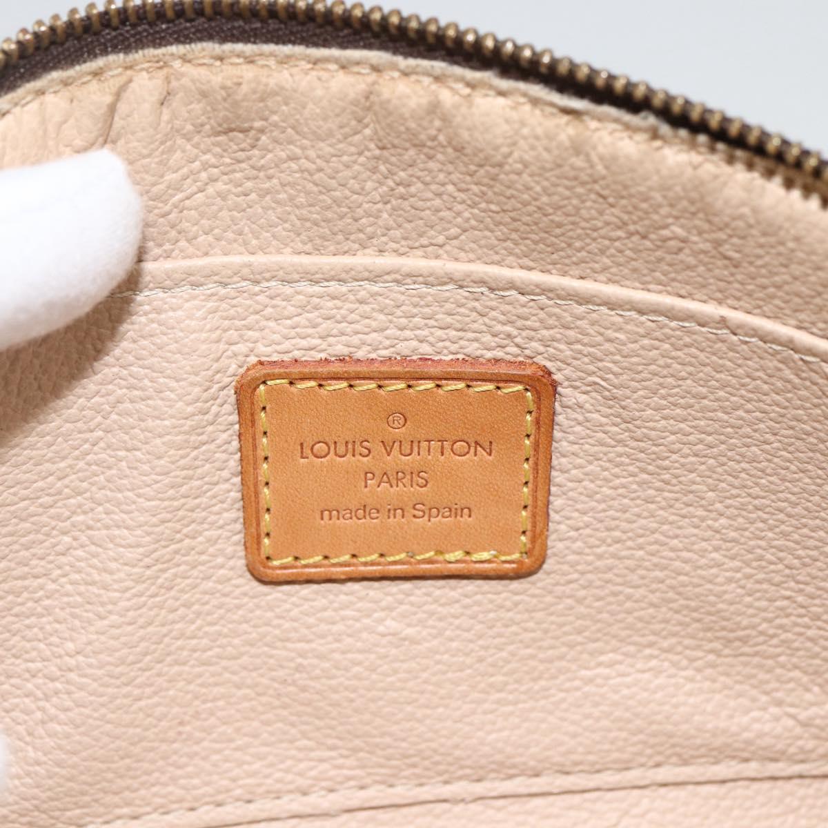 LOUIS VUITTON Monogram Pochette Cosmetic PM Pouch M43998 LV Auth BSZ392