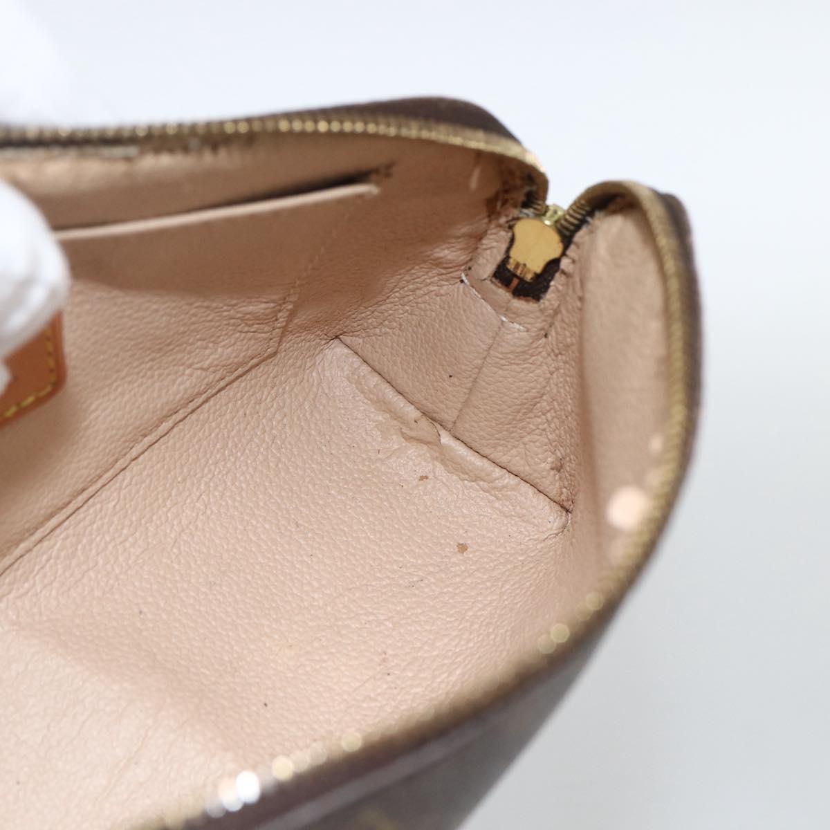 LOUIS VUITTON Monogram Pochette Cosmetic PM Pouch M43998 LV Auth BSZ392
