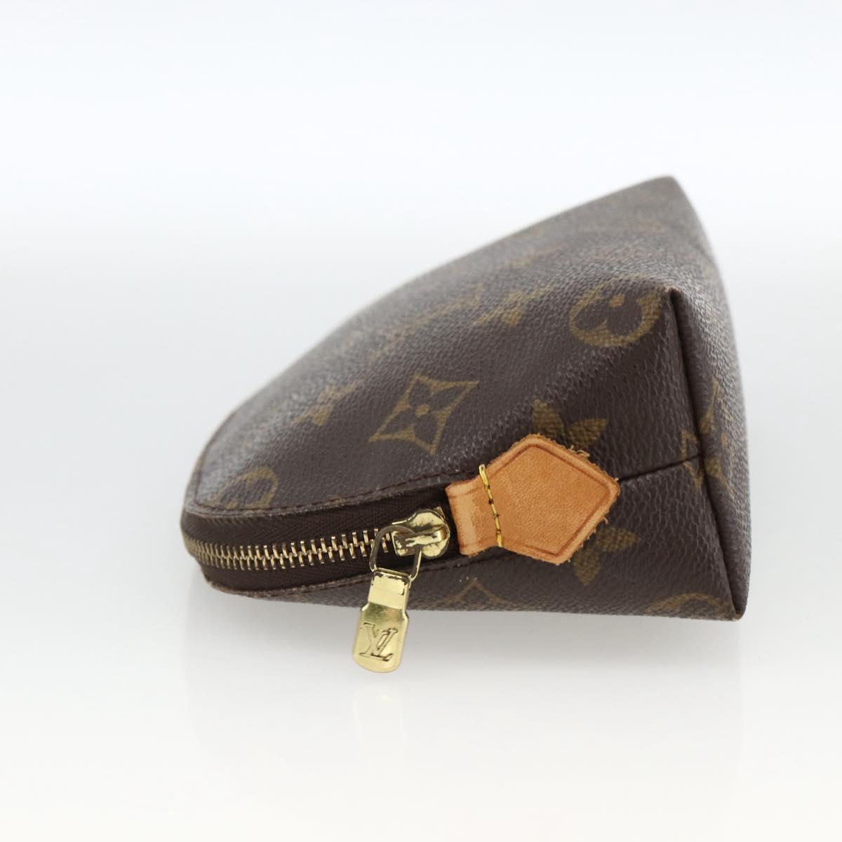 LOUIS VUITTON Monogram Pochette Cosmetic PM Pouch M43998 LV Auth BSZ392