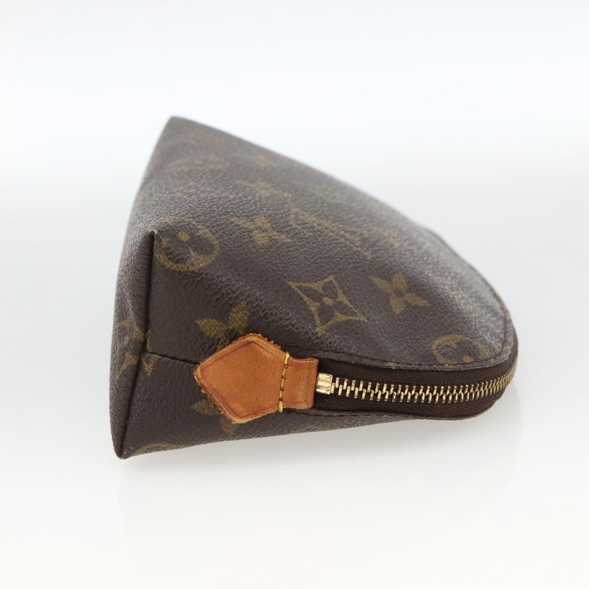 LOUIS VUITTON Monogram Pochette Cosmetic PM Pouch M43998 LV Auth BSZ392