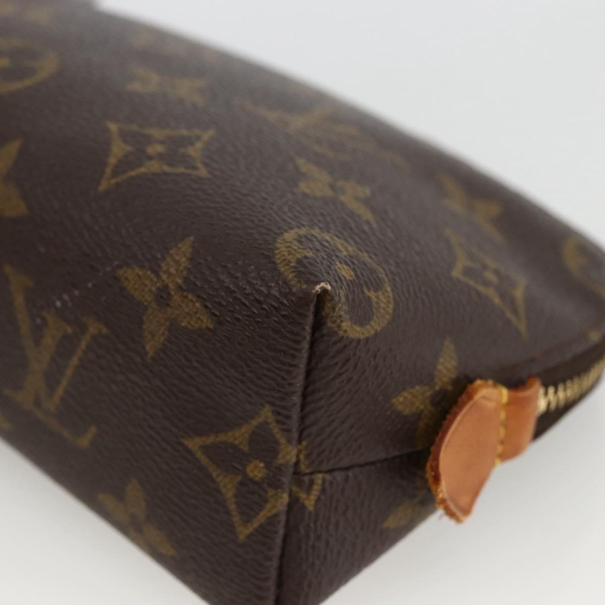 LOUIS VUITTON Monogram Pochette Cosmetic PM Pouch M43998 LV Auth BSZ392