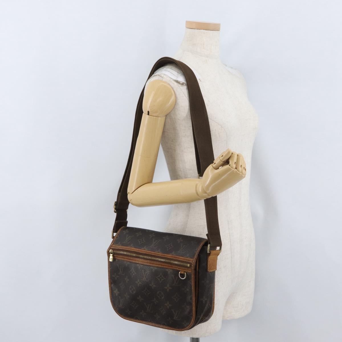LOUIS VUITTON Monogram Messenger Bosphore PM Shoulder Bag M40106 LV Auth BSZ393
