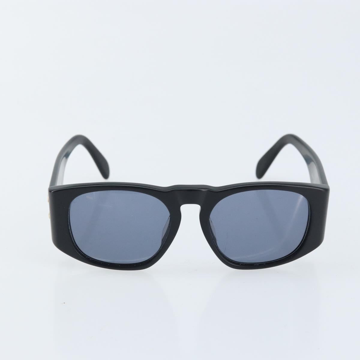 CHANEL Sunglasses plastic Black CC Auth BSZ412V