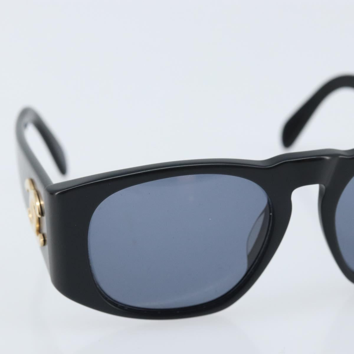 CHANEL Sunglasses plastic Black CC Auth BSZ412V