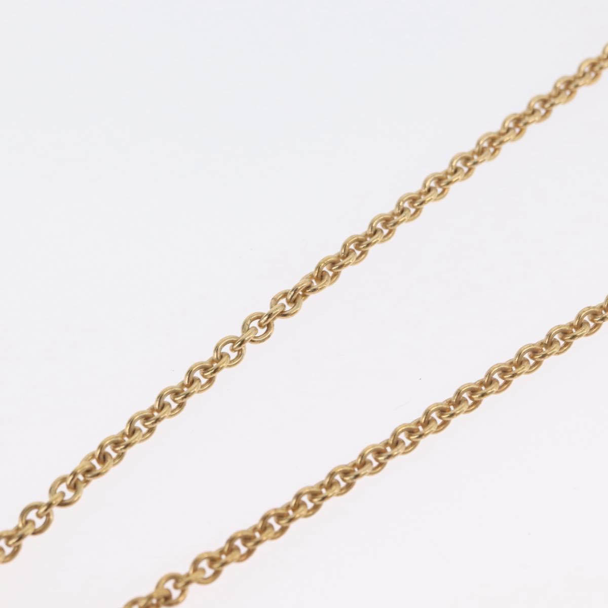 Christian Dior Necklace metal Gold Auth BSZ415