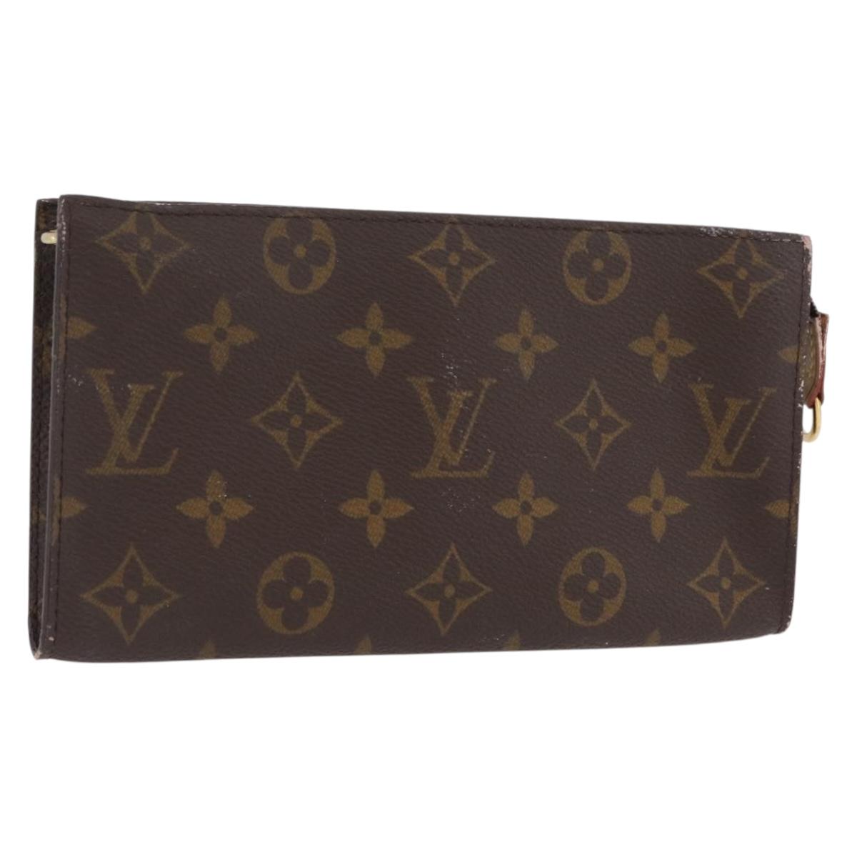 LOUIS VUITTON Monogram Bucket GM Accessory Pouch LV Auth BSZ419
