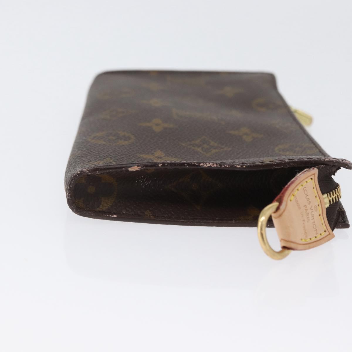 LOUIS VUITTON Monogram Bucket GM Accessory Pouch LV Auth BSZ419