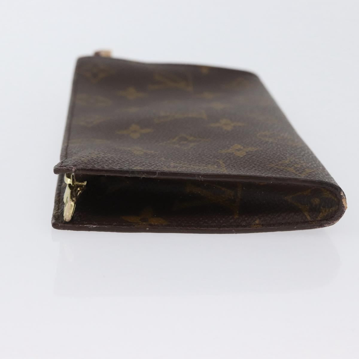 LOUIS VUITTON Monogram Bucket GM Accessory Pouch LV Auth BSZ419
