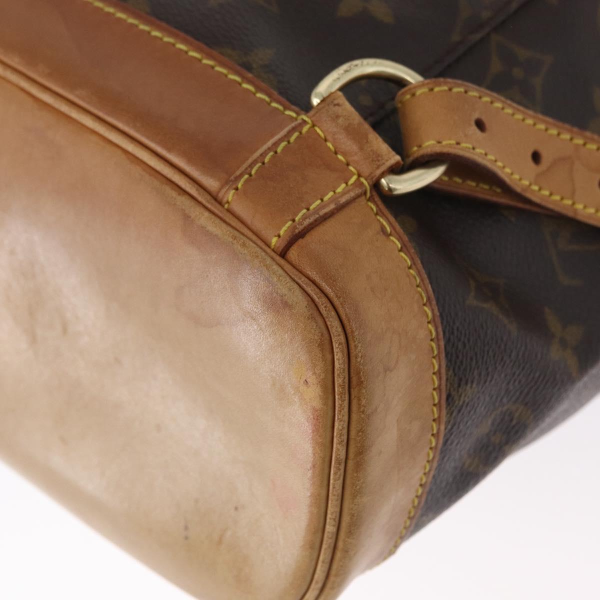 LOUIS VUITTON Monogram Montsouris MM Backpack M51136 LV Auth BSZ470